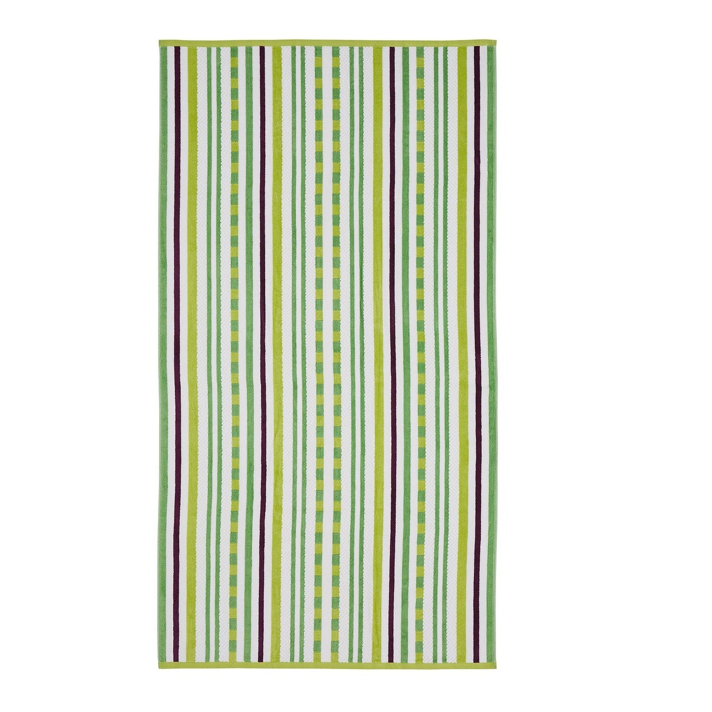 Superior Oversized 2-Piece Beach Towel Set - Quick Drying Cotton Beach Towels, Cape May Striped Summer Towel for Beach, Pool, and Jacuzzi Swim Towel…