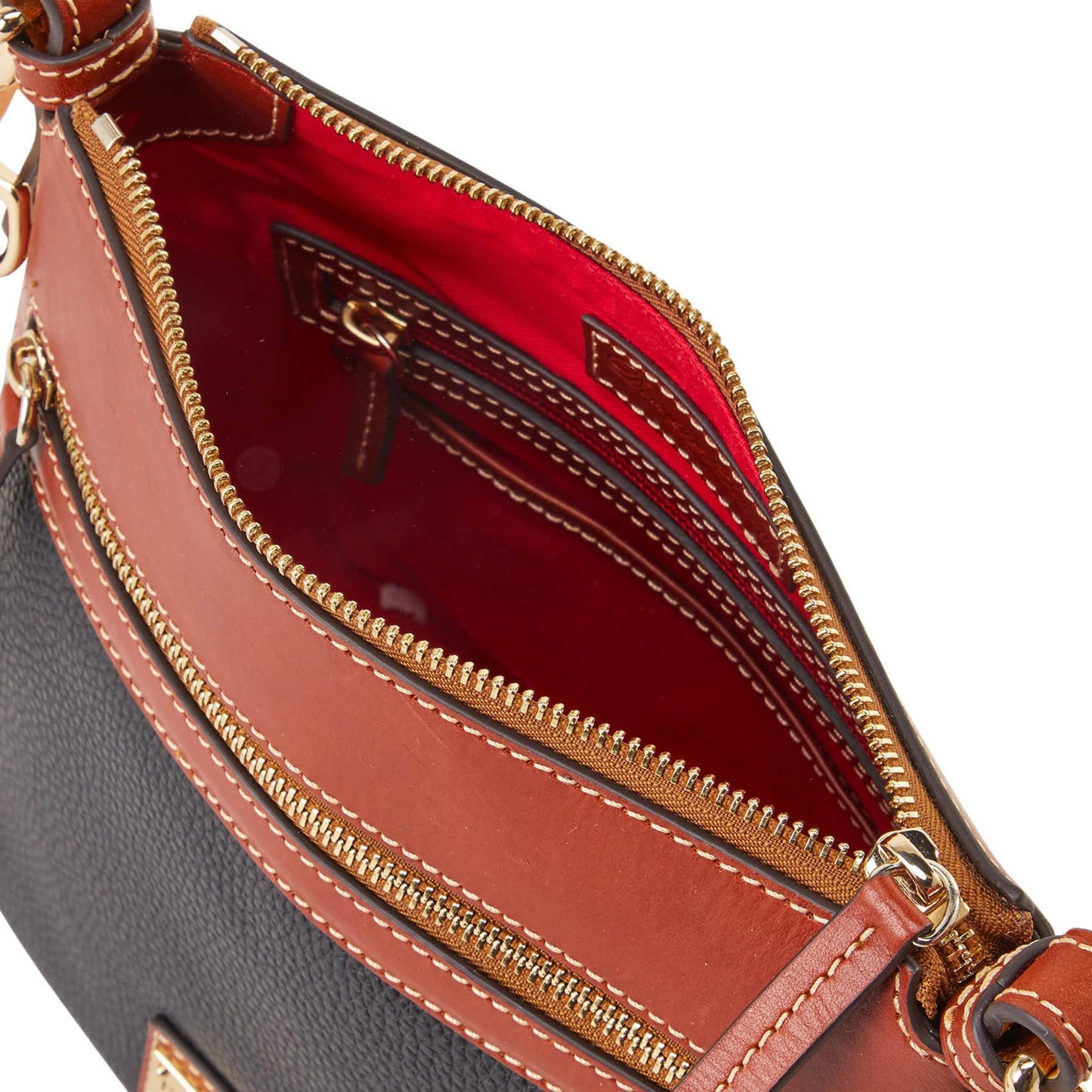 Dooney & Bourke Handbag, Pebble Grain Crossbody 25 - Black