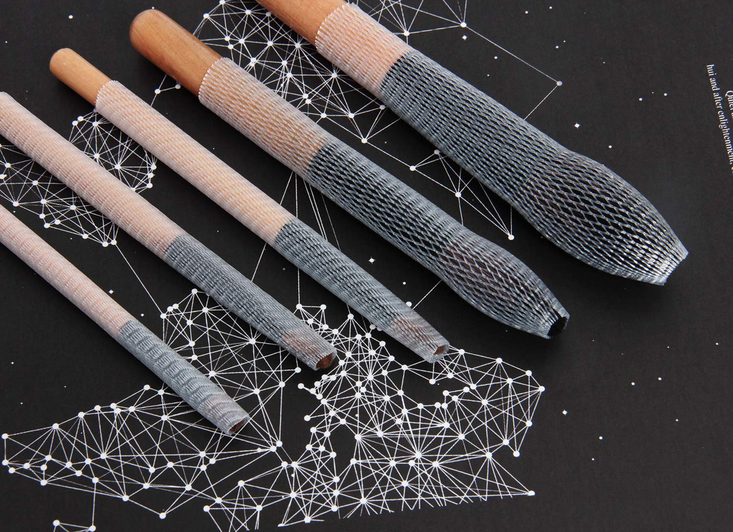 200 Pack Protect Pro Makeup Brush Protector Reusable Expandable Mesh Cover for Eyeshadow Brush
