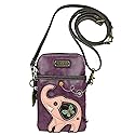 Chala Elephant Cellphone Crossbody Handbag - Convertible Strap