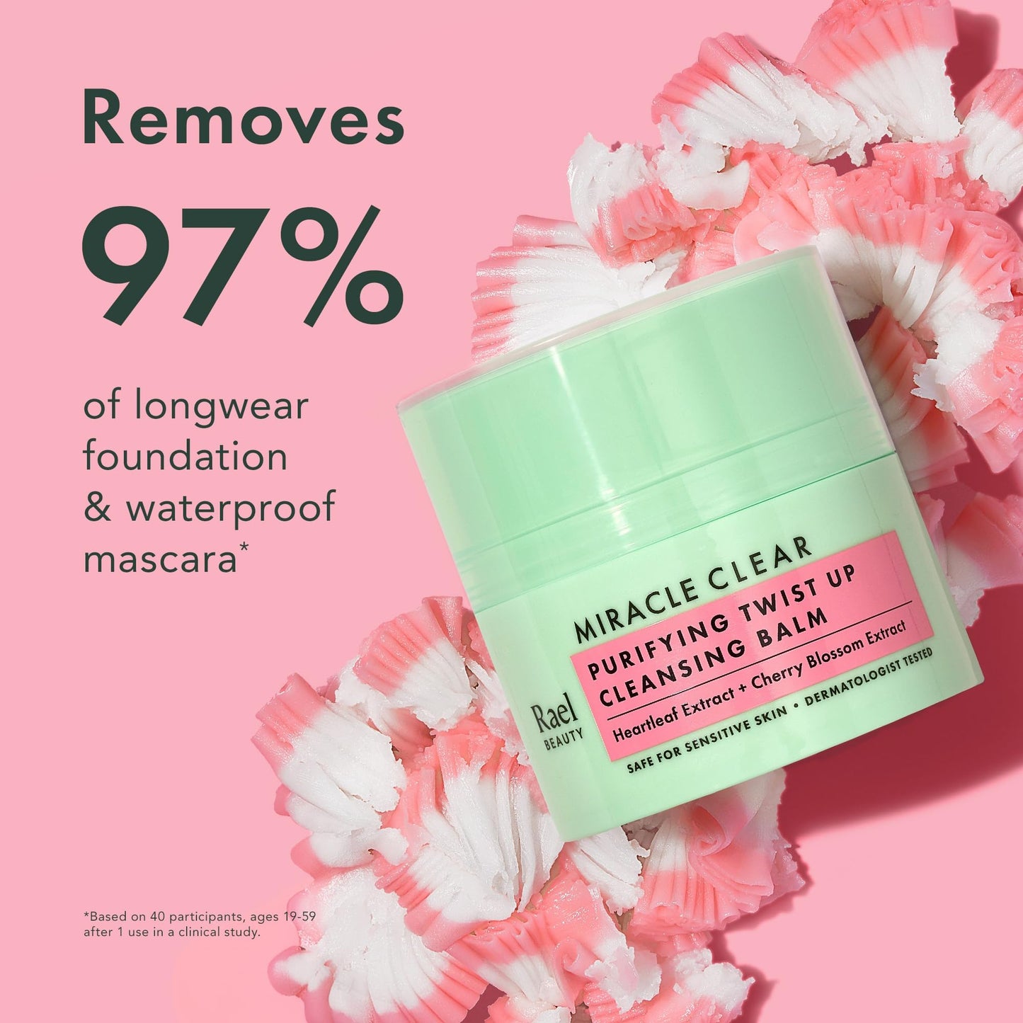 Rael Miracle Clear Facial Cleanser Face Wash (Cleansing Balm, 1.69 oz) Beauty and Personal Care Rael