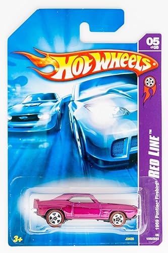Hot Wheels 2006 Red Line 1969 Pontiac Firebird 100/223 1:64 Scale