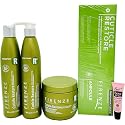 Firenze Professional Cuticle Restore Shampoo 300ml/10.1oz, Conditioner 10.1 oz , Mask Treatment 400ml/ 13.5 oz and Ampoules for extremelt damaged hair