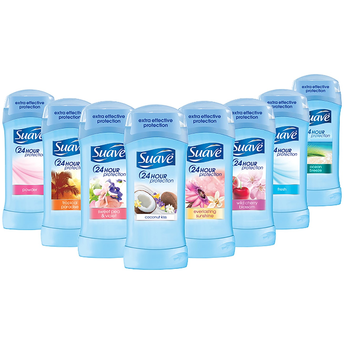 Suave Invis Sld Deod Trop Size 2.6z Suave Tropical Paradise Invisible Solid Antiperspirant Deodorant Beauty and Personal Care Suave