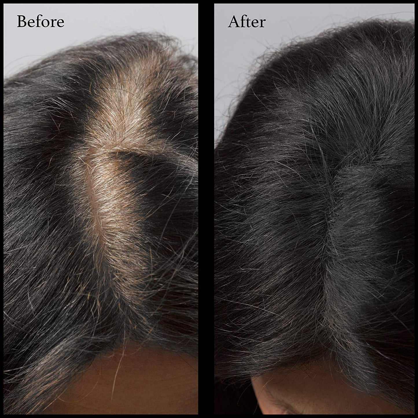 NuBeauti Hair Root Touch Up Powder - Black - Root Cover Up & Hairline Concealer - Longer-Lasting Power - 11 True-to-Nature Shades - Zero Fragrance