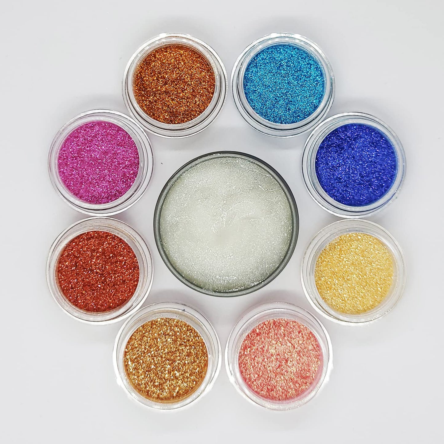 Concrete Minerals Natural Glitter Eyeshadow, Iridescent Shine and High Pigmentation, 100% Vegan and Cruelty Free, 2.4 Grams Loose Mineral Powder