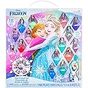 Disney Frozen Non-Toxic Peel-Off Nail Polish Set with Shimmery and Opaque Colors with Nail Gems for Girls Ages 3+, Perfect for Parties, Sleepovers