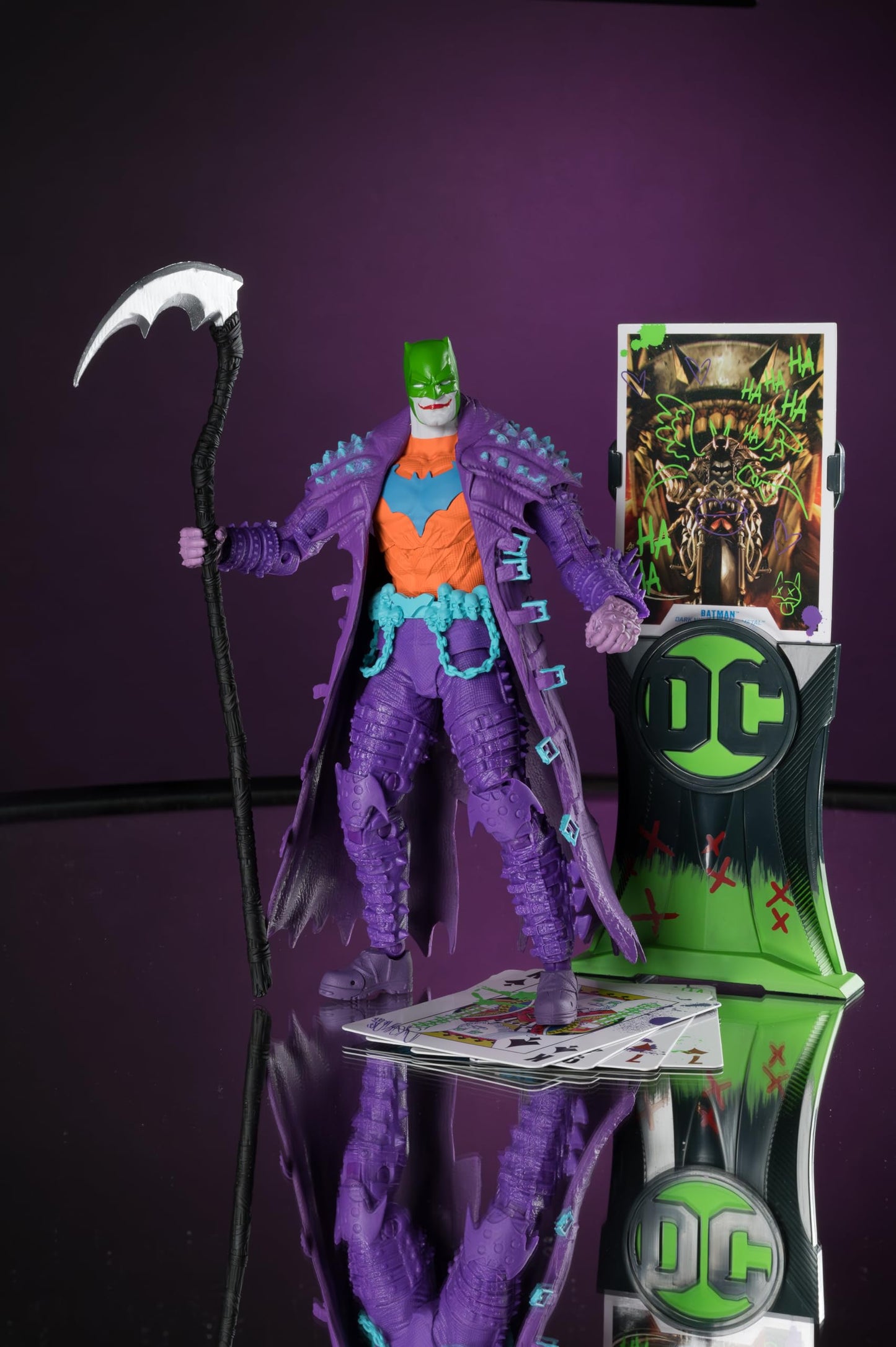 DC Multiverse Batman (Dark Nights: Death Metal) Jokerized Gold Label 7in Action Figure McFarlane Toys