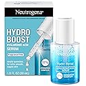 Neutrogena Hydro Boost Hyaluronic Acid Serum for Face & Neck, Lightweight Daily Hydrating Serum with Hyaluronic Acid for Dry Skin, Oil-Free