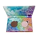 Honeybee Gardens Mini Skinny Duo Eye Shadow Compact in Tippy Taupe and Porcelain, Longlasting, Refillable & Customizable, Vegan, 26mm Pans