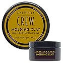 American Crew Men's Hair Molding Clay, Like Styling Gel with Strong Hold & Medium Shine, Stocking Stuffer for Him, 3 oz