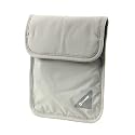 Pacsafe Coversafe X75 Anti-Theft RFID Blocking Neck Pouch, Neutral Grey