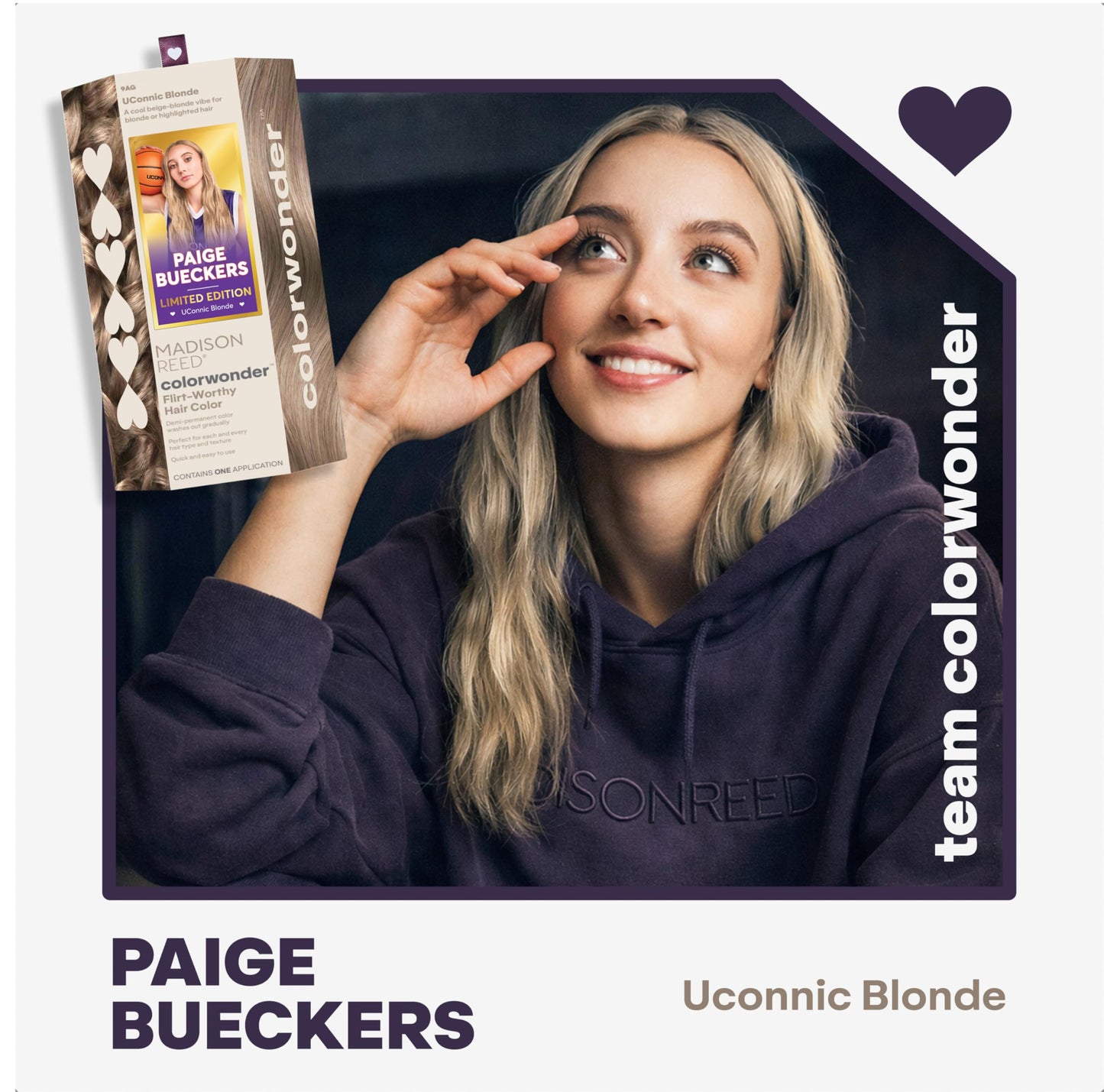Madison Reed ColorWonder Demi-Permanent Hair Color Kit - 9AG Beige Ash Blonde (UConnic Blonde) | Cool Toning for Blondes, Lasts 25 Washes
