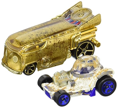 Hot Wheels Star Wars R2-D2 and C-3PO Character Car (2-Pack)