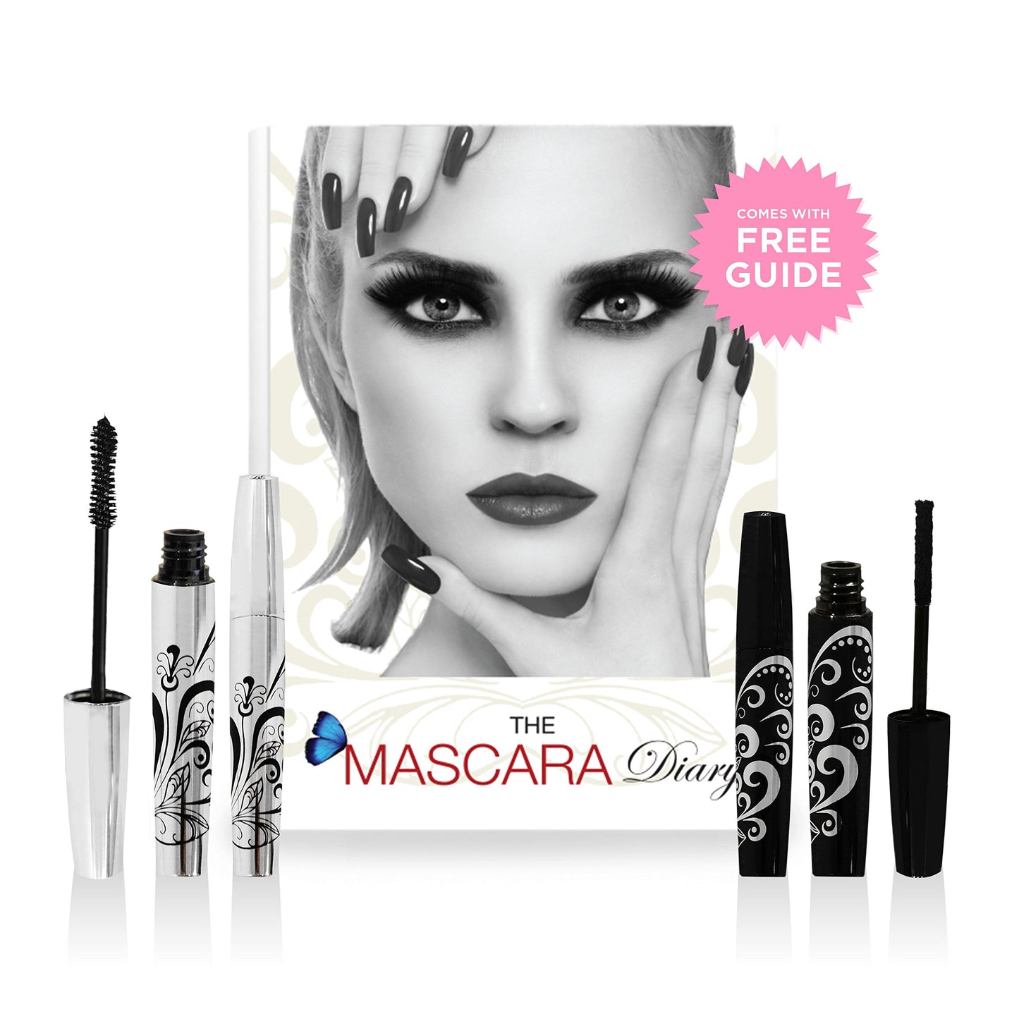 400x Silk Fiber Lash Mascara - Best for Thickening & Lengthening Eyelashes - Premium Quality, Last All Day, Waterproof, Smudge proof, Hypoallergenic