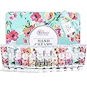 BODY & EARTH Hand Cream Gift Set for Womens Christmas Gifts, Pack of 12 Enriched with Shea Butter to Nourish Dry Hands, Hand Lotion Gift Packs, Travel