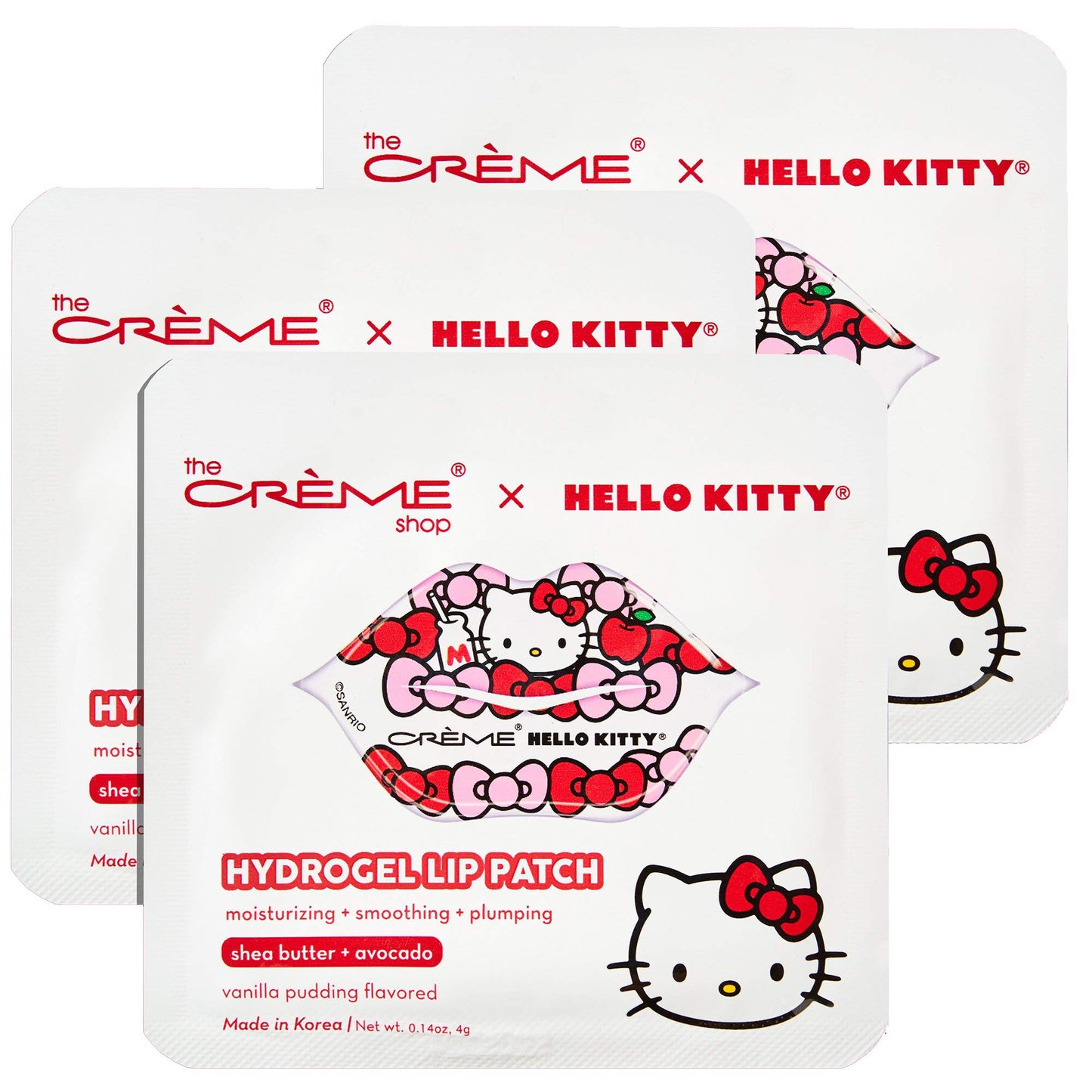 The Crème Shop x Hello Kitty Hydrogel Lip Patch Beauty and Personal Care The Crème Shop