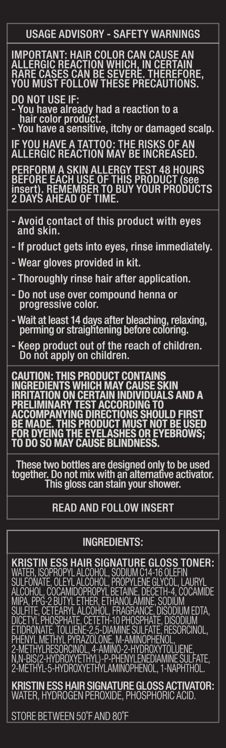Kristin Ess The One Signature Hair Gloss - Platinum: Icy Translucent Ash