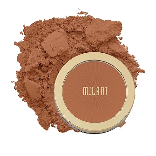 Milani Silky Matte Bronzing Powder - Sun Drenched (0.34 Ounce) Vegan, Cruelty-Free Bronzer - Shape & Contour Face with a Full Matte Finish