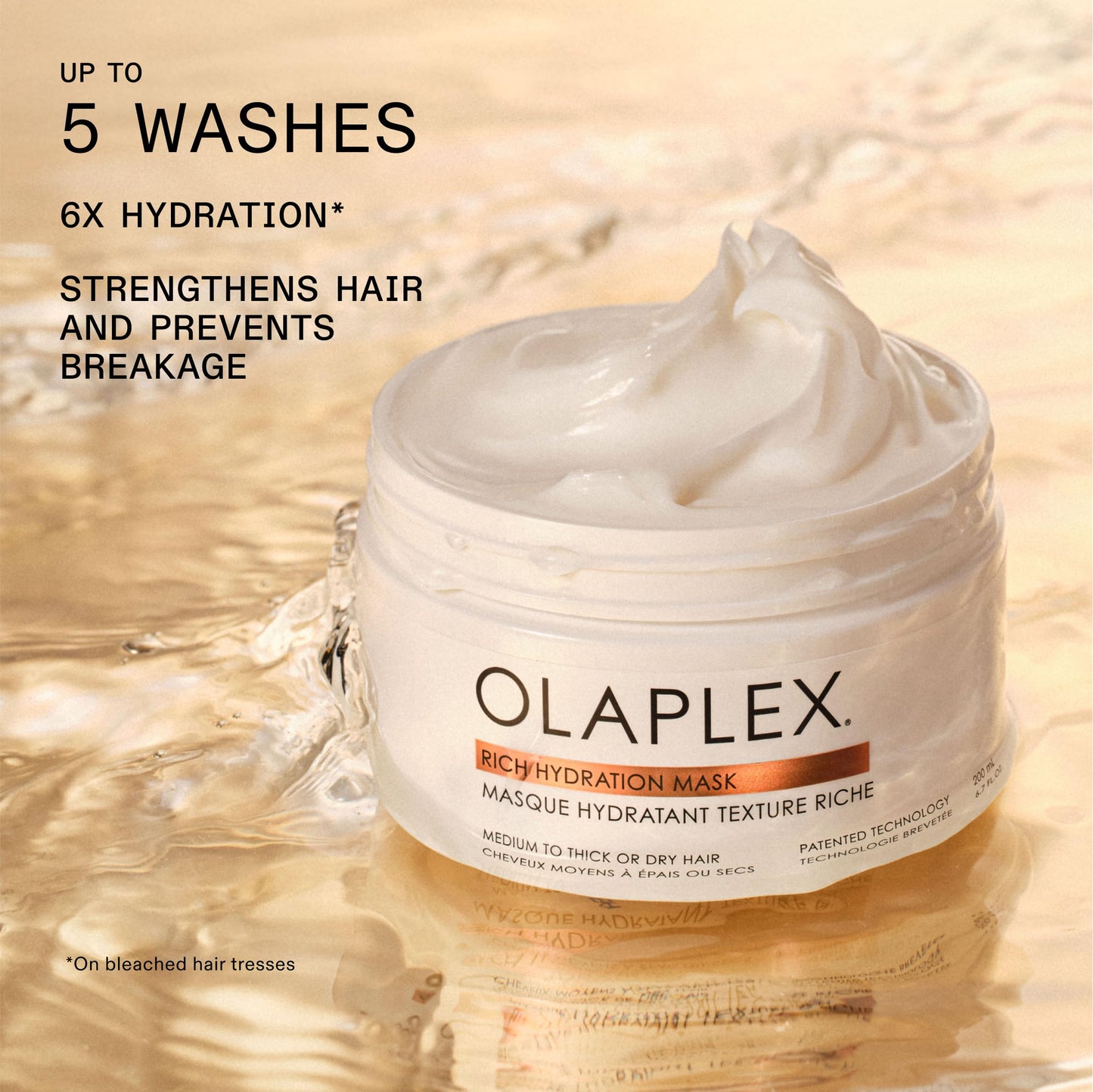 Olaplex Rich Hydration Mask: Cuticle Sealing Mask | Hydrate & Control Frizz | For Dry or Medium to Coarse Hair, 200 ml / 6.7 Fl Oz Beauty and Personal Care Olaplex