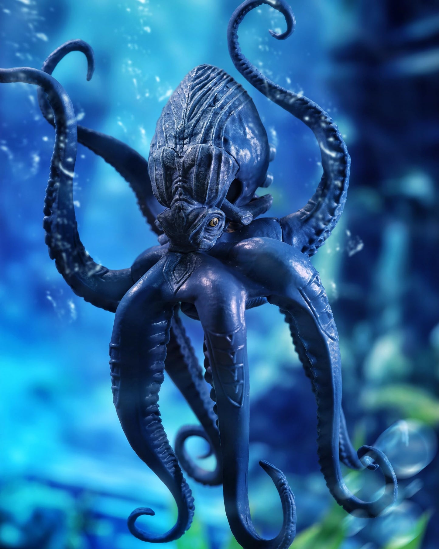 McFarlane Toys DC Multiverse Aquaman Stealth Suit with Topo 7-Inch Action Figure Gold Label - Incredibly Detailed King of Atlantis with Ultra…