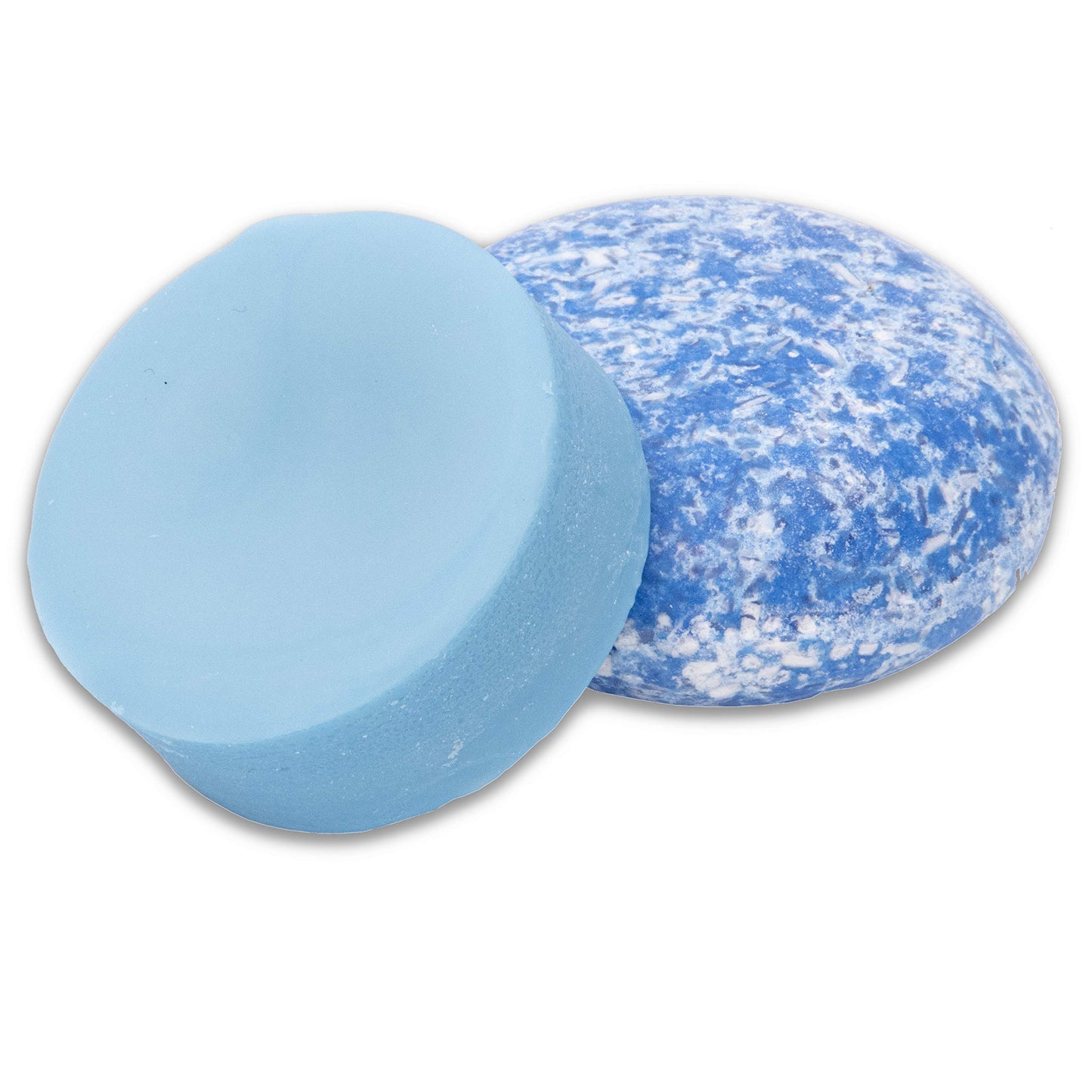 Redeem Soap Company Blue Musk Shampoo & Conditioner Bar Set - Made in USA - 3oz Shampoo + 1oz Conditioner - Zero Waste, Plastic-Free, SLS-Free