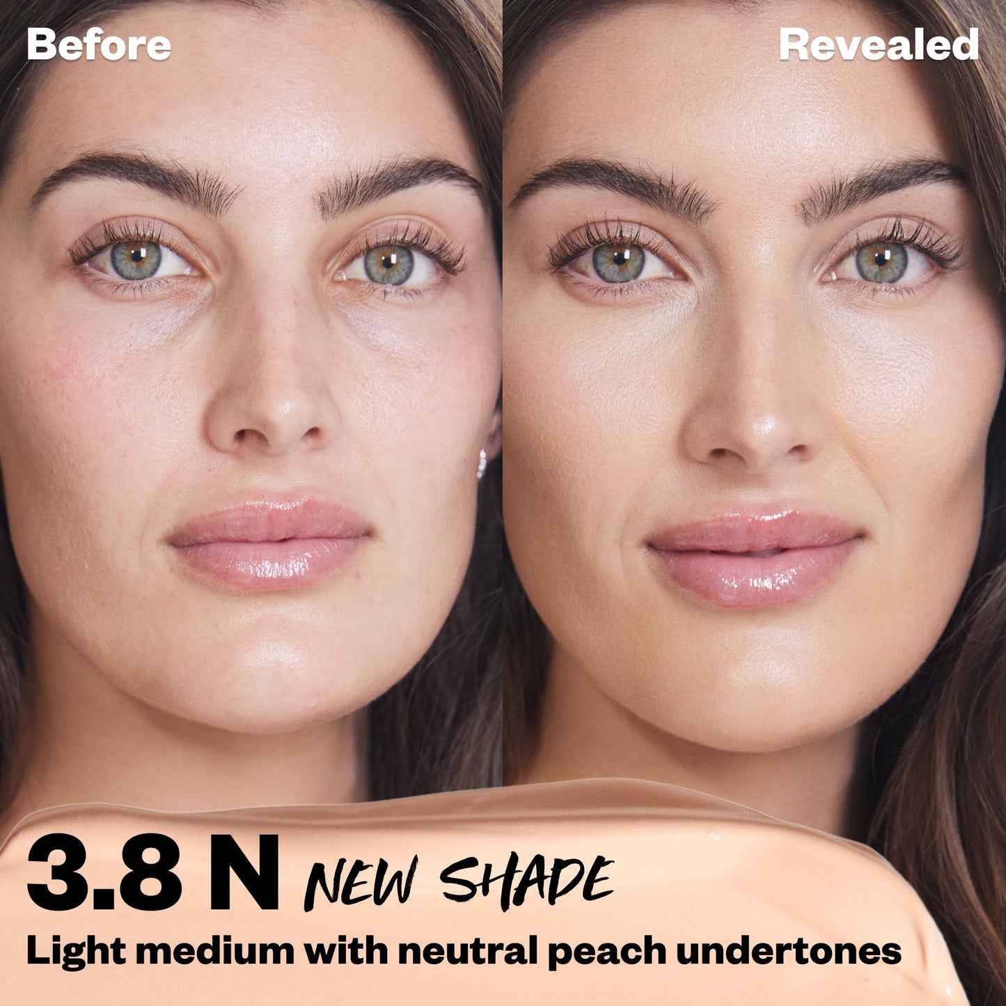 Kosas Revealer Concealer - Medium Coverage Hydrating Under Eye & Face Concealer with Hyaluronic Acid, Tone 3.8 N Beauty and Personal Care Kosas