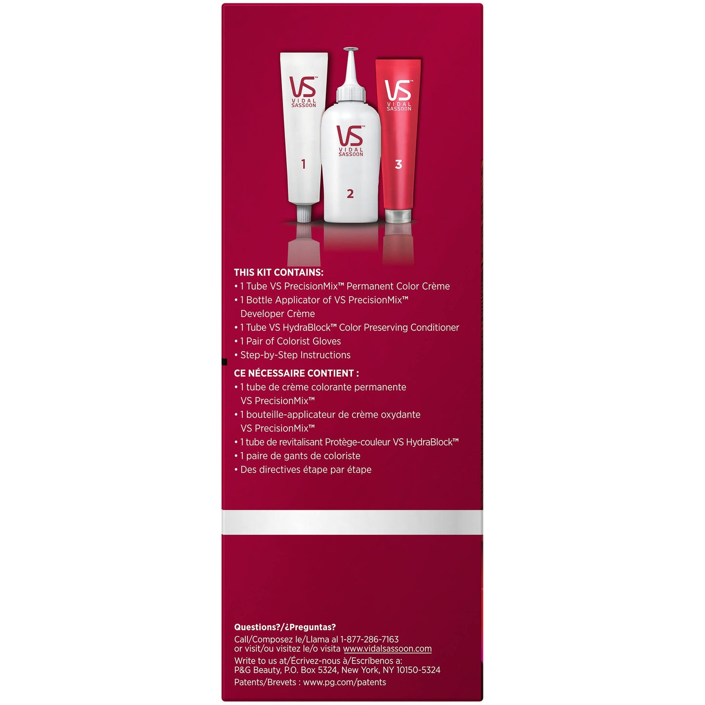 Vidal Sassoon Pro Series London Luxe Hair 6RC Bold Copper Citrine Kit