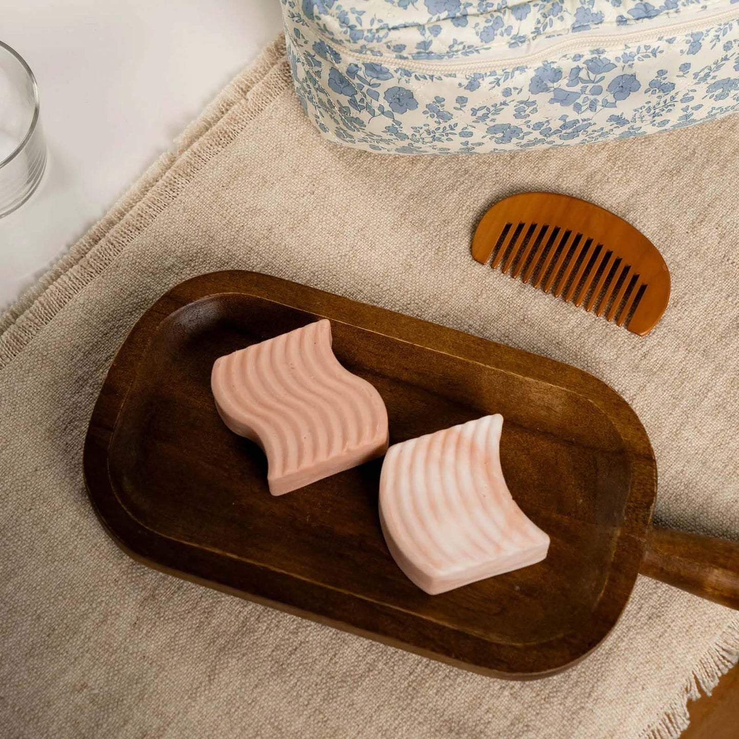 Bar and Bar Shampoo and Conditioner Bar Set - Thick + Voluminous - Volumizing Solid Hair Care Duo - Thin & Fine Hair - Body & Lift - Magnolia & Fig
