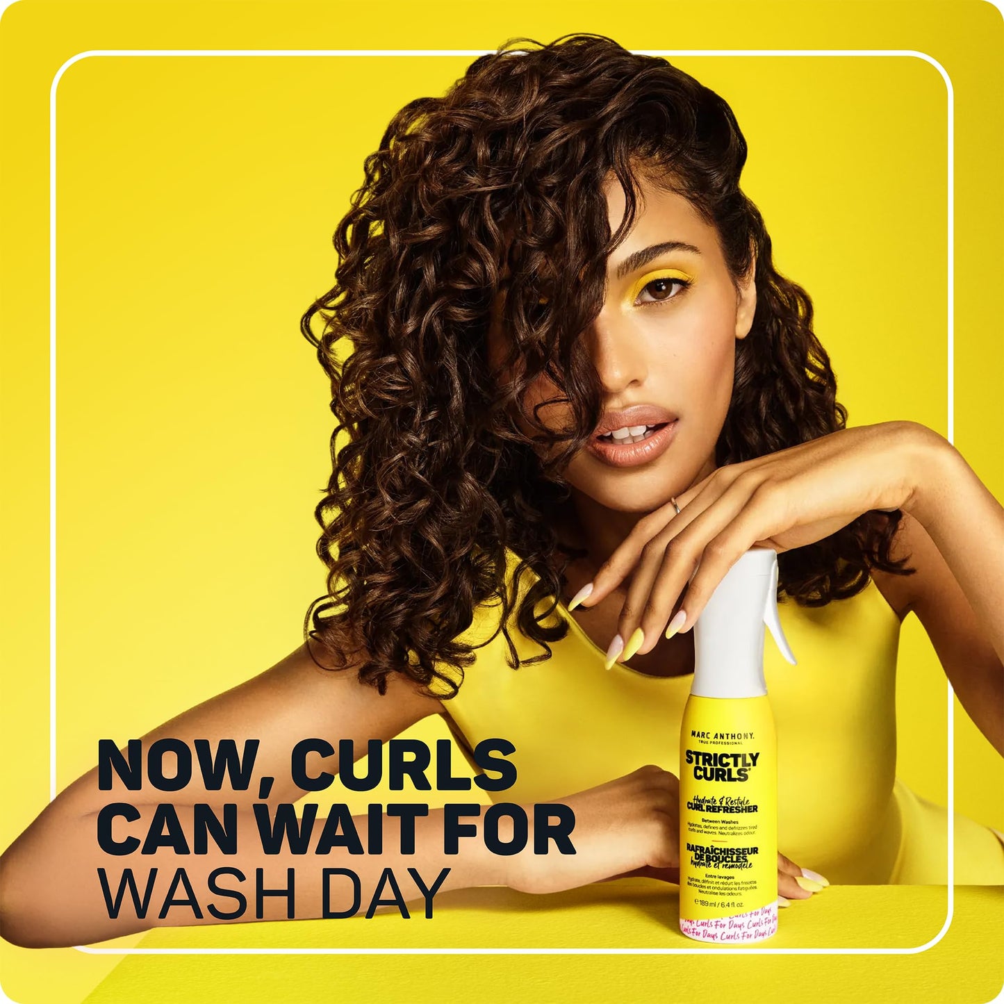 Marc Anthony Curl Refresher Spray, Strictly Curls - Lightweight Anti-Frizz Curly Hair Spray Hydrates & Restyles for Soft, Bouncy, Defined Curls Beauty and Personal Care Marc Anthony