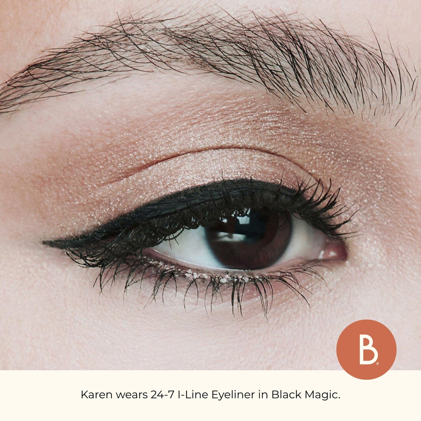 Beauty For Real I-Line 24-7 Eyeliner (Black Magic) & Hi-Def Mascara (Just Black) Set - Long-Wearing, Waterproof Gel Eyeliner + Defining & Volumizing