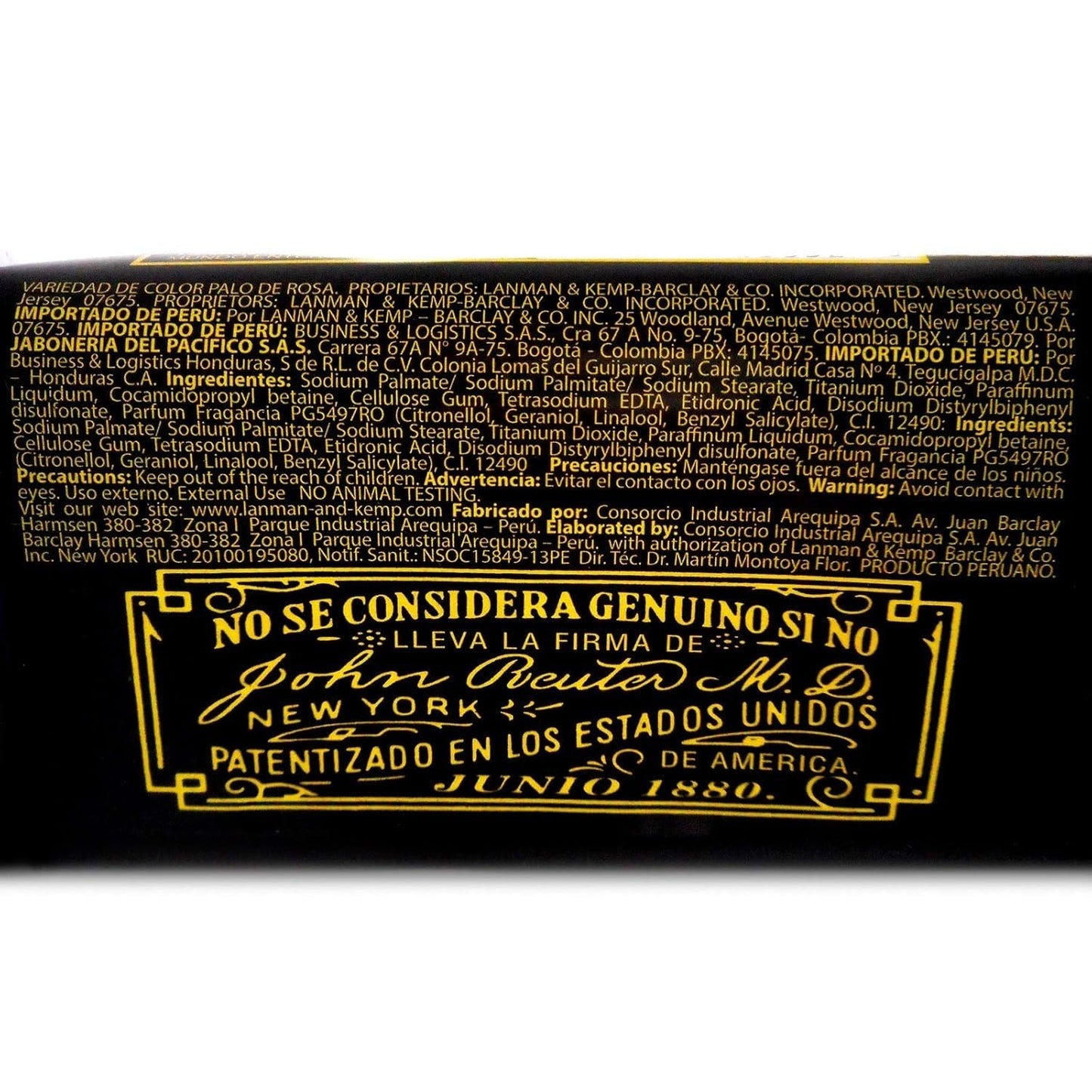 LK LANMAN & KEMP Reuter Soap 3.3oz, 3oz Beauty & Personal Care REUTER