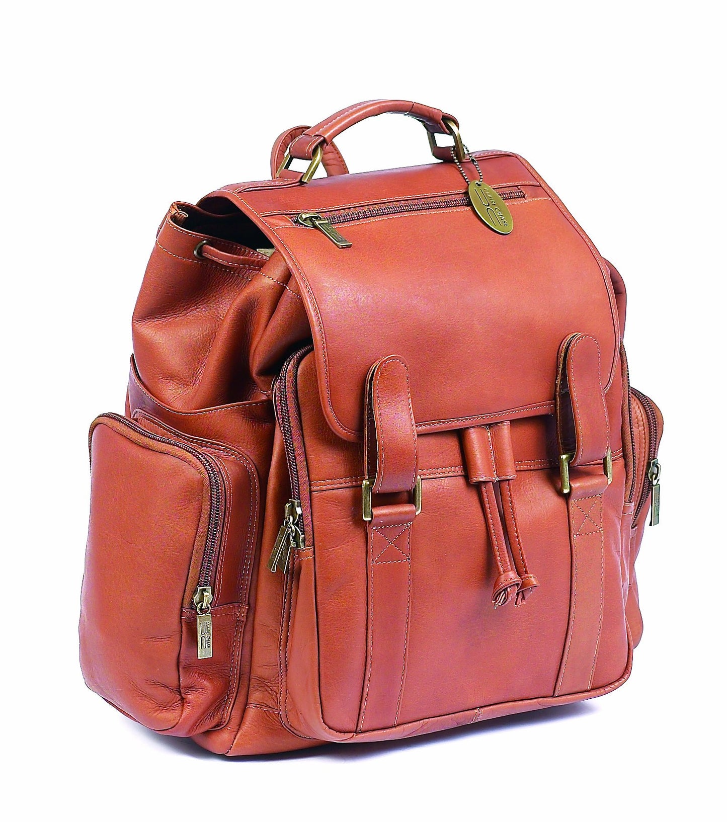 Claire Chase Back Pack, Saddle, One Size