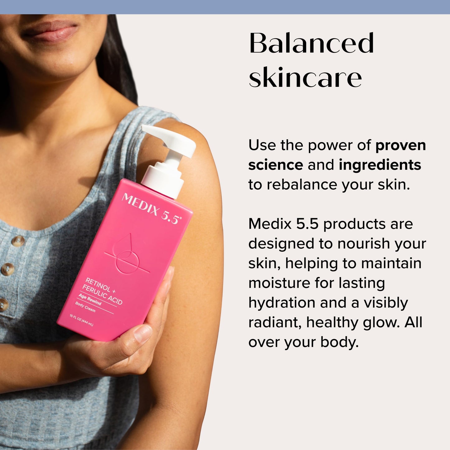 Medix 5.5 Retinol Body Lotion Firming Moisturizer | Crepey Skincare Treatment | Retinol Body Cream | Anti Aging Firming Cream For Women Targets Look Beauty and Personal Care Medix 5.5