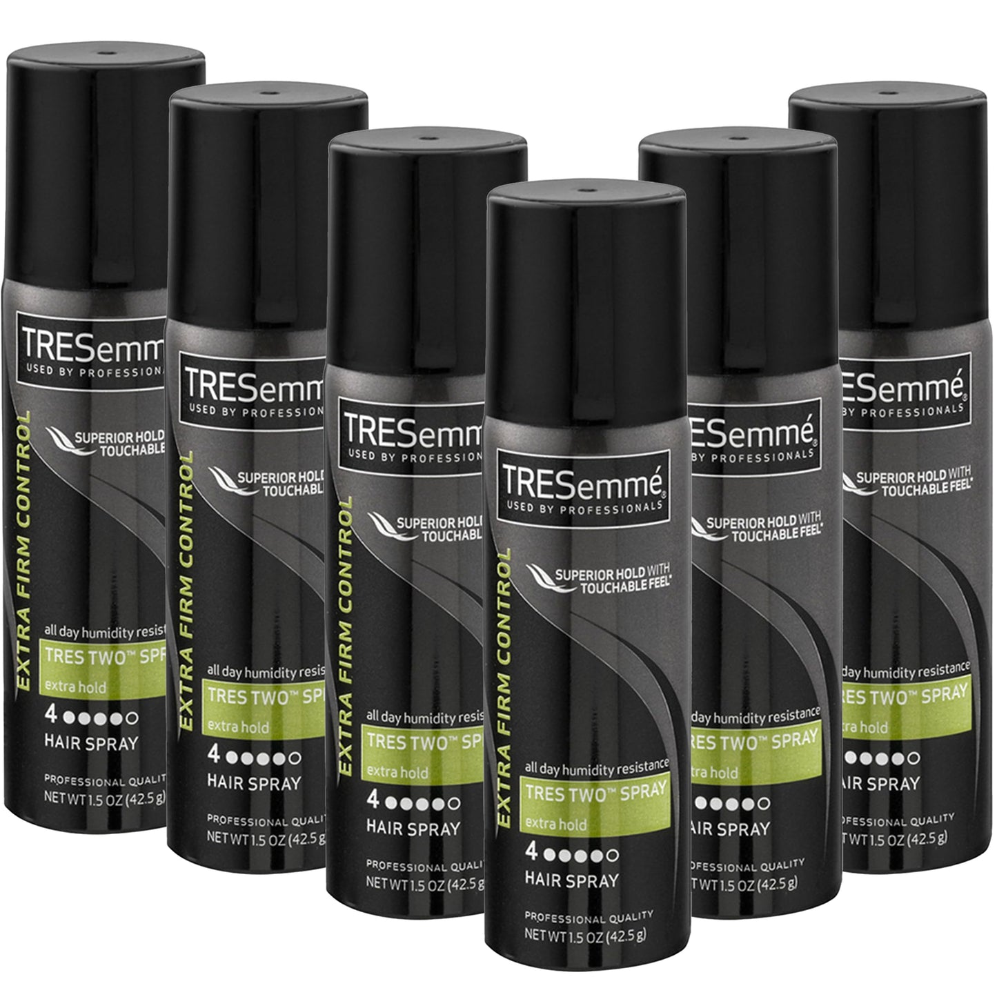 Tresemme Tres Two Extra Hold Hair Spray, 1.5 Ounce (Pack of 6) by TRESemme