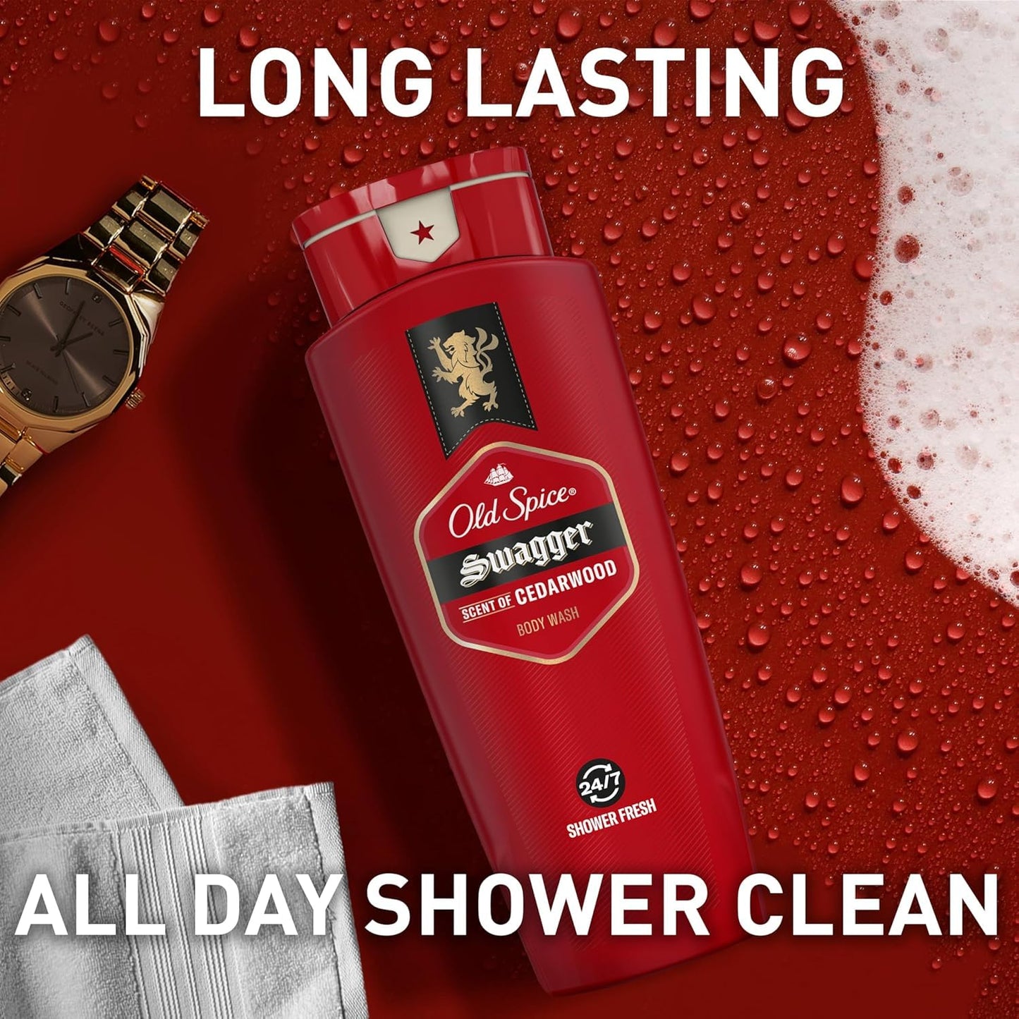 Old Spice Bw Swagger Red Size 16z Beauty & Personal Care Old Spice