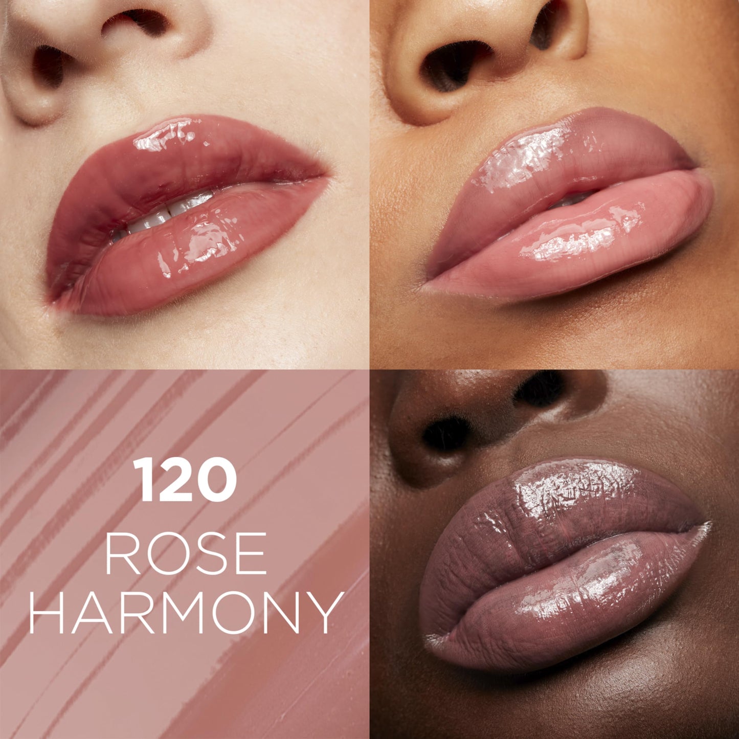 L'Oreal Paris Glow Paradise Hydrating Tinted Lip Balm-in-Gloss with Pomegranate Extract & Hyaluronic Acid, Ultra-Gentle, Non-Sticky Formula, Rose