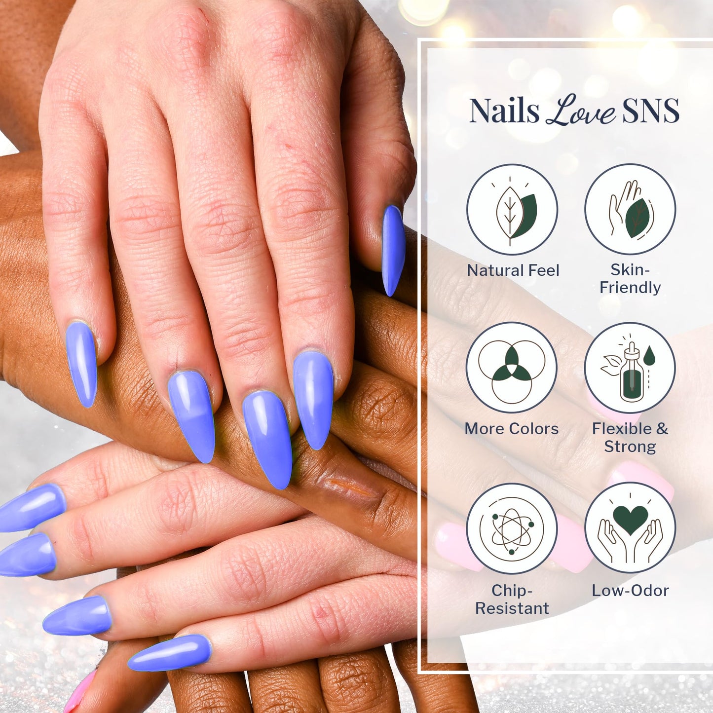 SNS Nails Dipping Powder Gelous Color - 391-1oz Beauty & Personal Care SNS Healthy Natural Nails