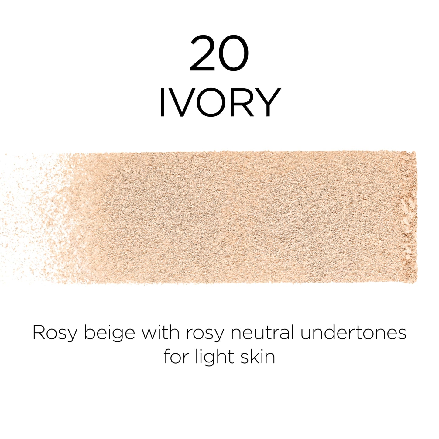 L'Oreal Paris Infallible Fresh Wear Foundation in a Powder, Up to 24H Wear, Ivory, 0.31 oz.