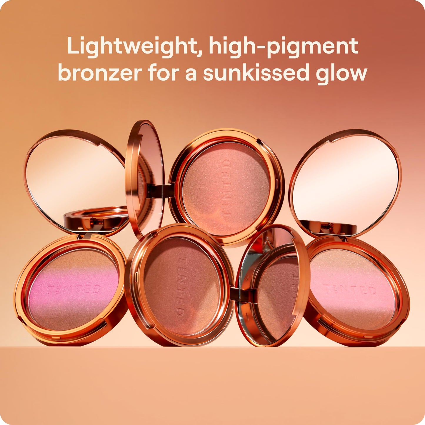Live Tinted Huebeam Gradient Blushing Bronzer - Lightweight, Highly-Pigmented, Buildable & Blendable - Sunkissed, Glowy, Even Toned Skin Face Blush