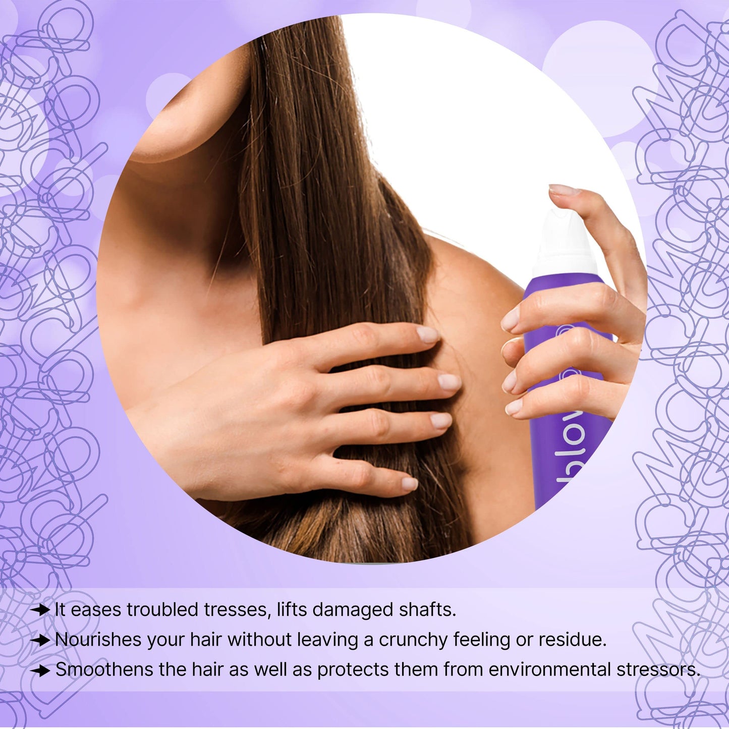 blowpro Body By Blow No Crunch Volumizing Mousse 10oz, Full Body Style, No Stickiness & Crunch, Builds Volume with Added Bounce, Soft touchable