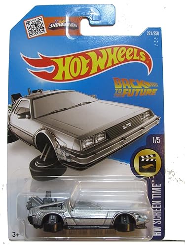 Hot Wheels, 2016 HW Screen Time, Back to the Future Time Machine - Hover Mode Die-Cast Vehicle #221/250