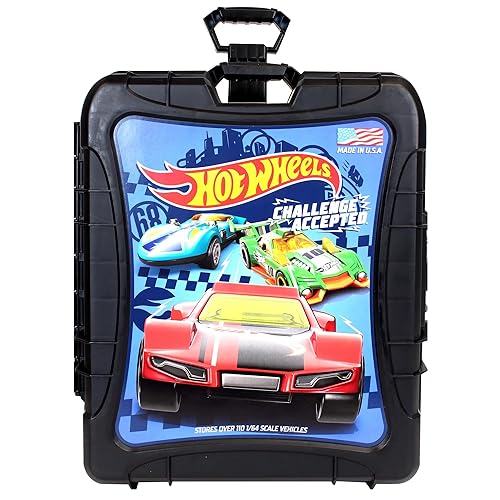 Hot Wheels 110 Car Carry Case., Black, Casual