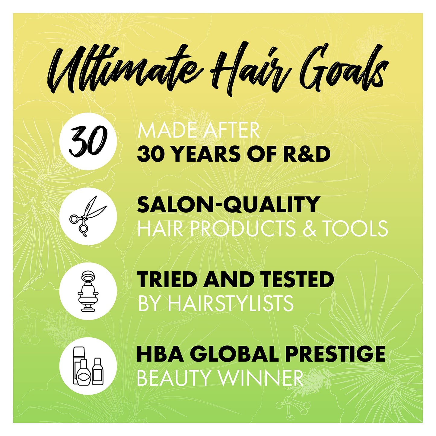 Paul Brown Hawaii Diamond Heads Ultra Shine Serum - Anti-Frizz Hair Shine Serum Styling Product - Natural Botanical & Fruit Extracts Add Luster