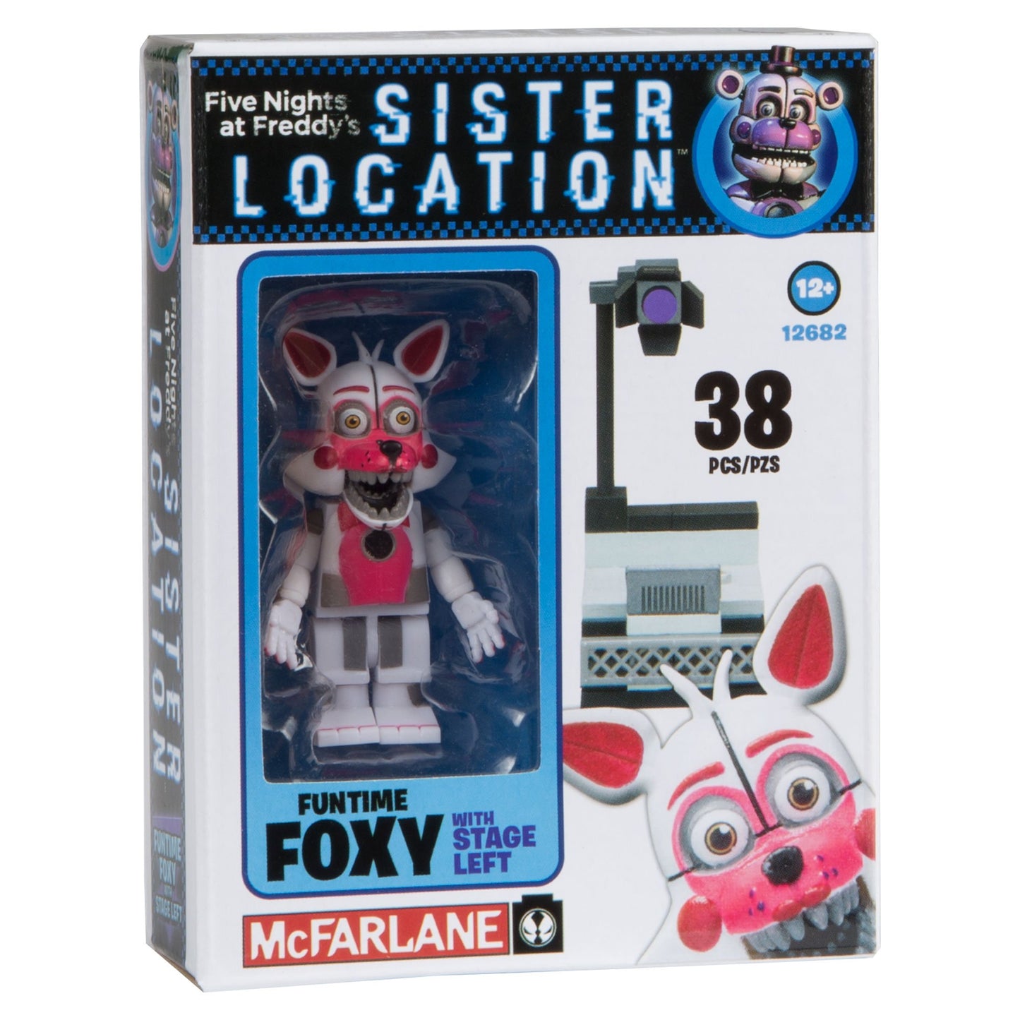 McFarlane Toys Five Nights at Freddy's Spotlight Stage Left Construction Building Kit