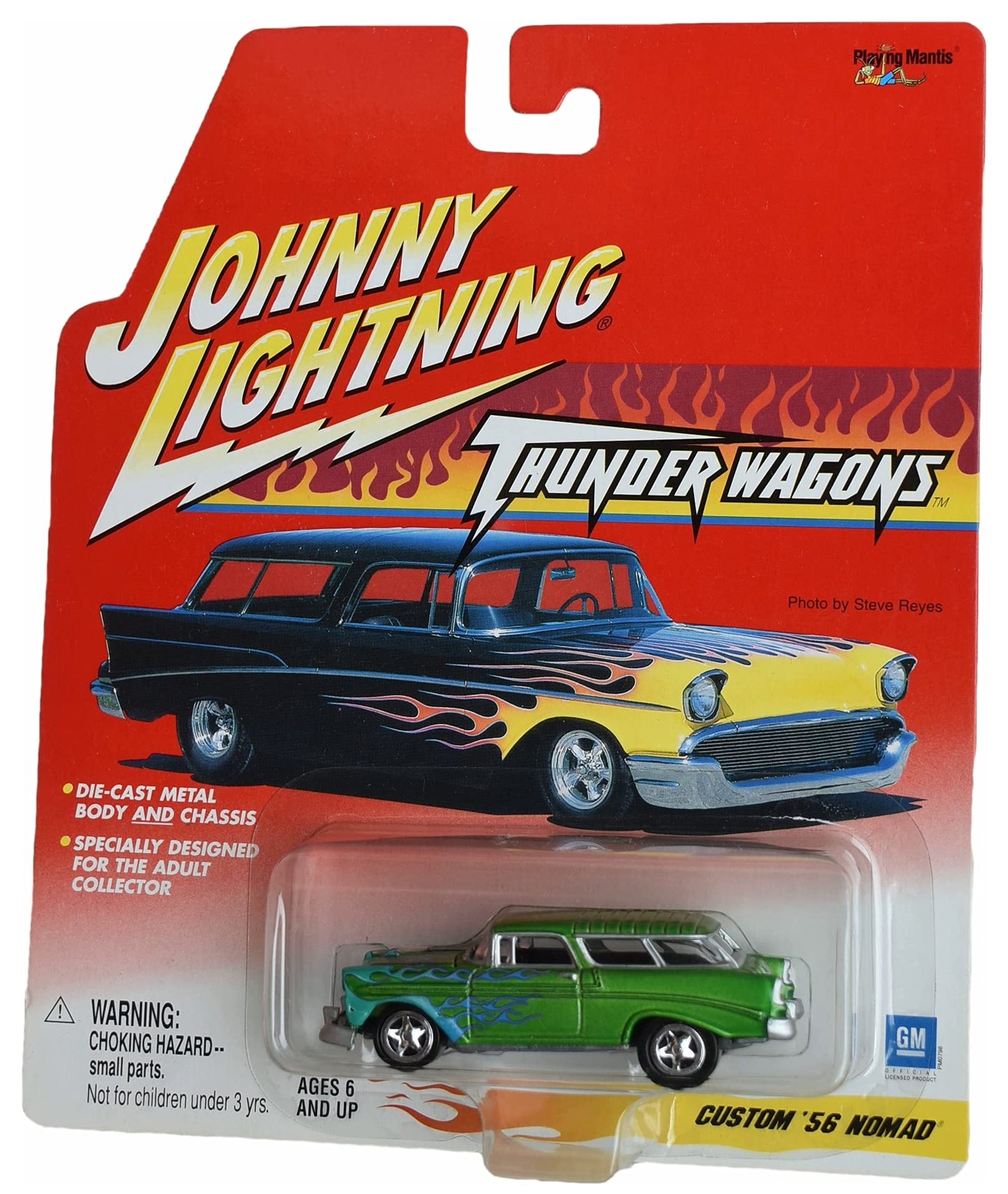 Johnny Lightning Custom '56 Nomad, Green