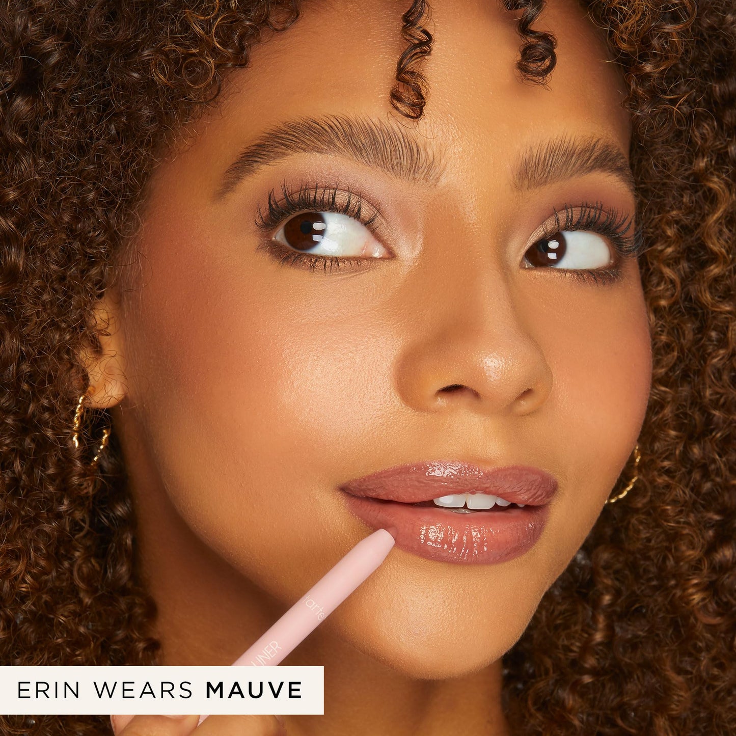 tarte maracuja juicy lip liner - Creamy, Matte, Lip Liner with Hyaluronic Acid with Vitamin E, Vegan & Cruelty-Free, full size, buff