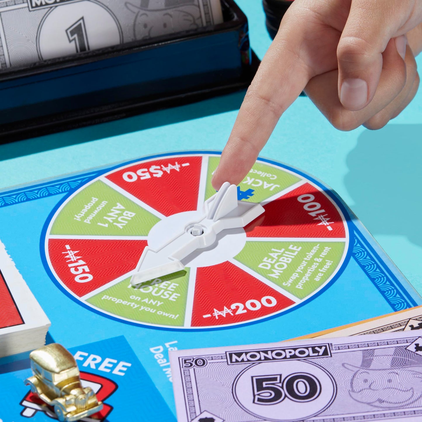 Monopoly Free Parking Jackpot Expansion | Add More Fun to Classic Monopoly Game and Play Faster | Ages 8+ | 2-6 Players | 40 Mins. | Family Board…