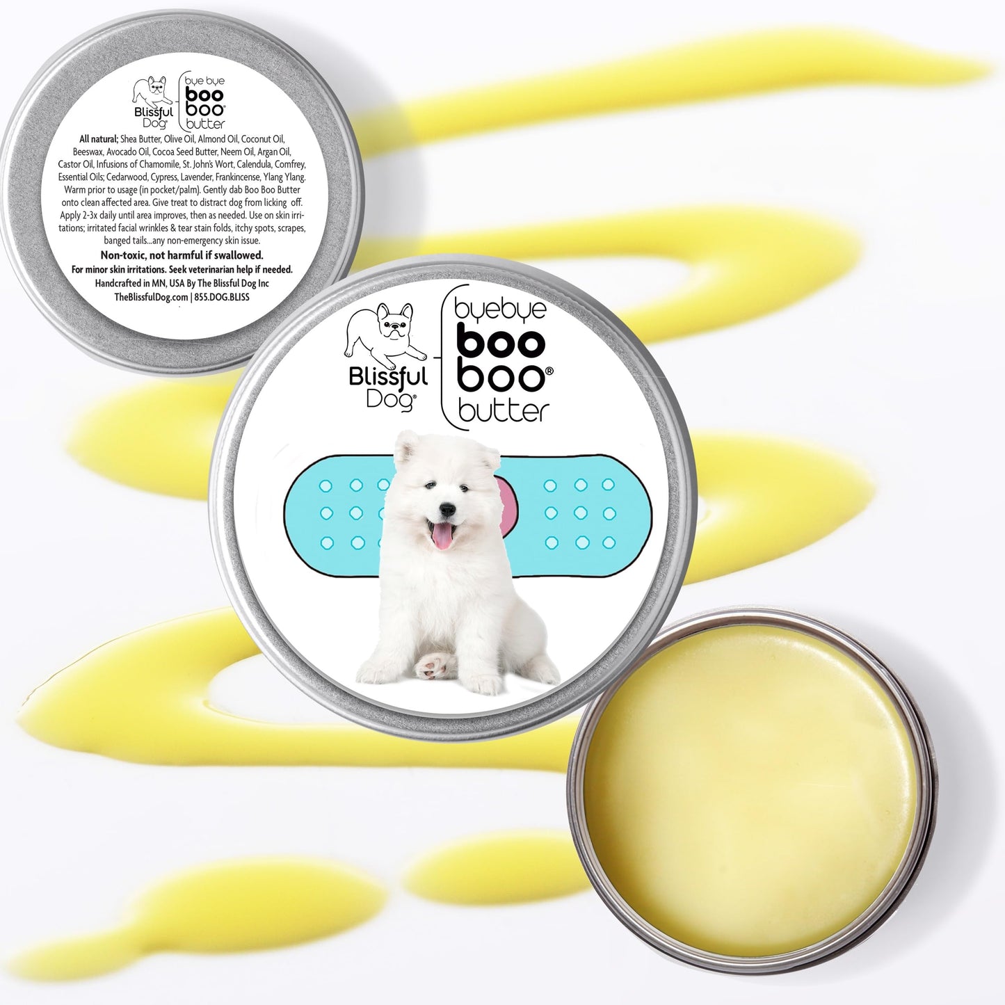 The Blissful Dog Samoyed Boo Butter, 2 oz Beauty and Personal Care The Blissful Dog