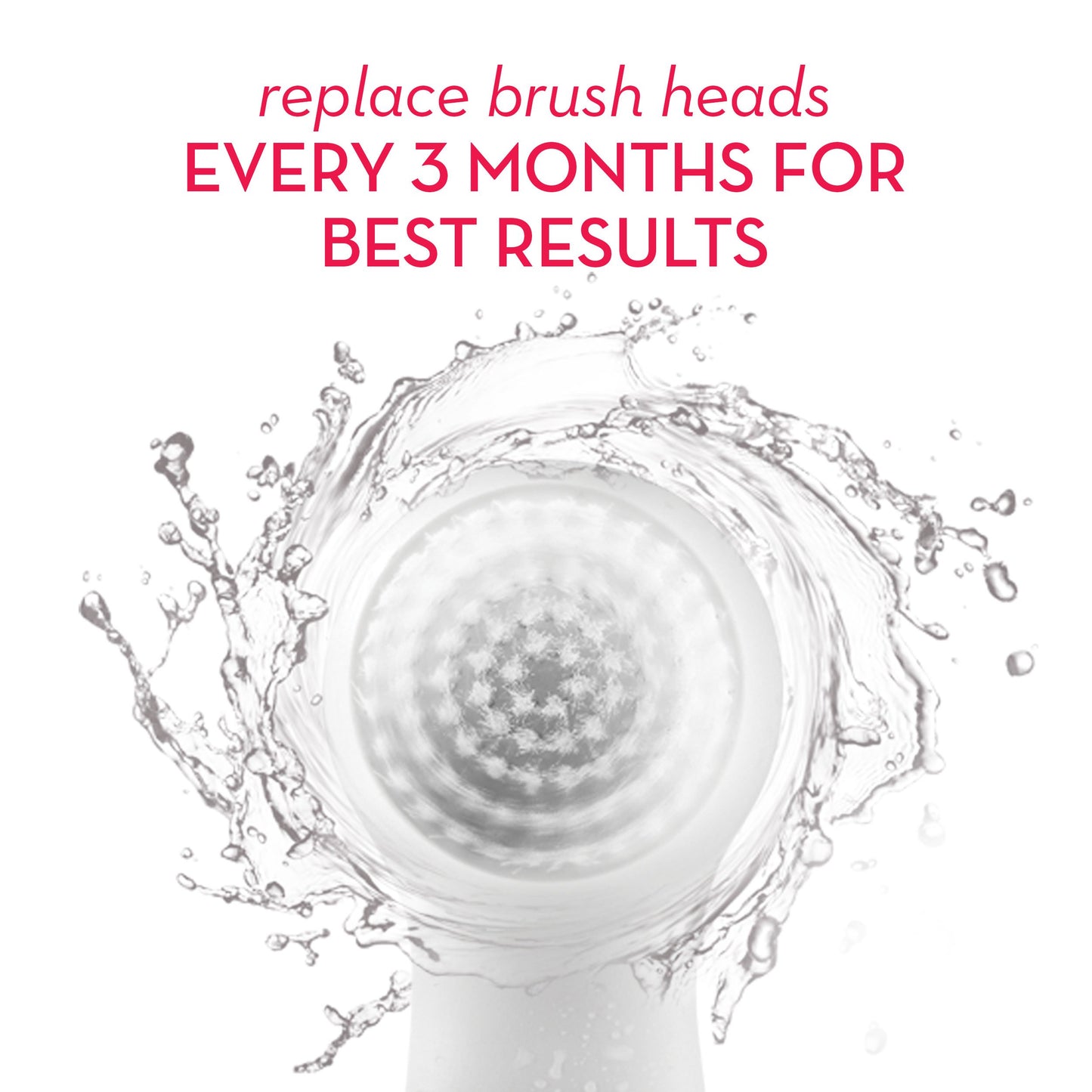 Olay ProX Face Brush Advanced Facial Cleansing System Replacement Brush Heads, 2 Count